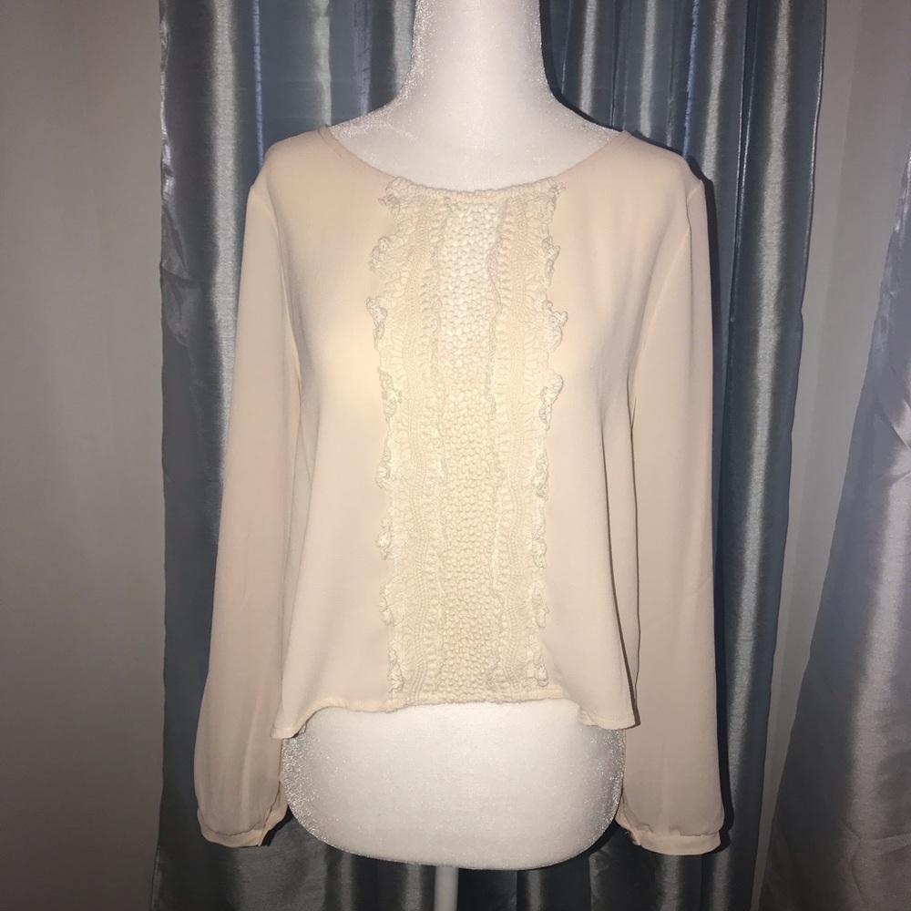 Blush Lace Astr Blouse